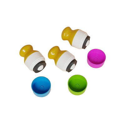 Refillable Roll On Applicator Portable Design For Precise Application With Silk Print Design