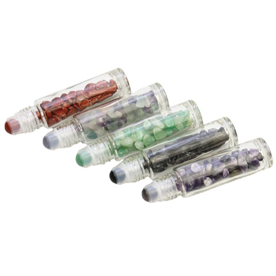 Replaceable Gemstone Steel Ball Head Leak-Proof Roller Ball Buy Empty Roll On Bottles Travel Portable Essential Oil Container