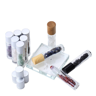 Replaceable Gemstone Steel Ball Head Leak-Proof Roller Ball Buy Empty Roll On Bottles Travel Portable Essential Oil Container