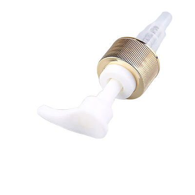 Bathroom Liquid Soap Dispenser Pump 24mm 28mm 33mm 38mm Yellow Gold Lotion Pump