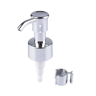 24/410 28/410 White With Silver Lotion Pump Hand Sanitizer Dispenser Gold Aluminum Plastic Lotion Pump For Bottles