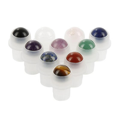 Frosted Roller Bottles Wholesale 10ml Amethyst Roller Bottle Volume Custom Surface Printing