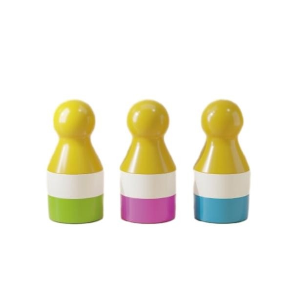 Refillable Roll On Applicator Portable Design For Precise Application With Silk Print Design