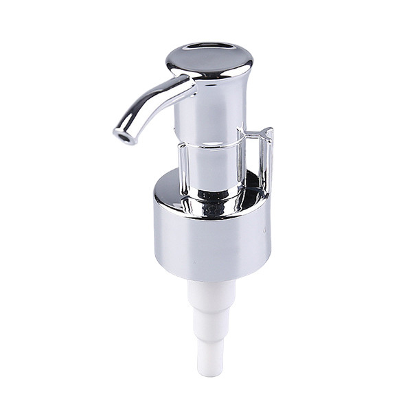 24/410 28/410 White With Silver Lotion Pump Hand Sanitizer Dispenser Gold Aluminum Plastic Lotion Pump For Bottles