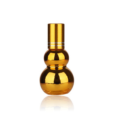 Luxus UV Goldene Kürbisform Metall Rollkugel ätherisches Öl leere Rollflaschen 50ml 100ml